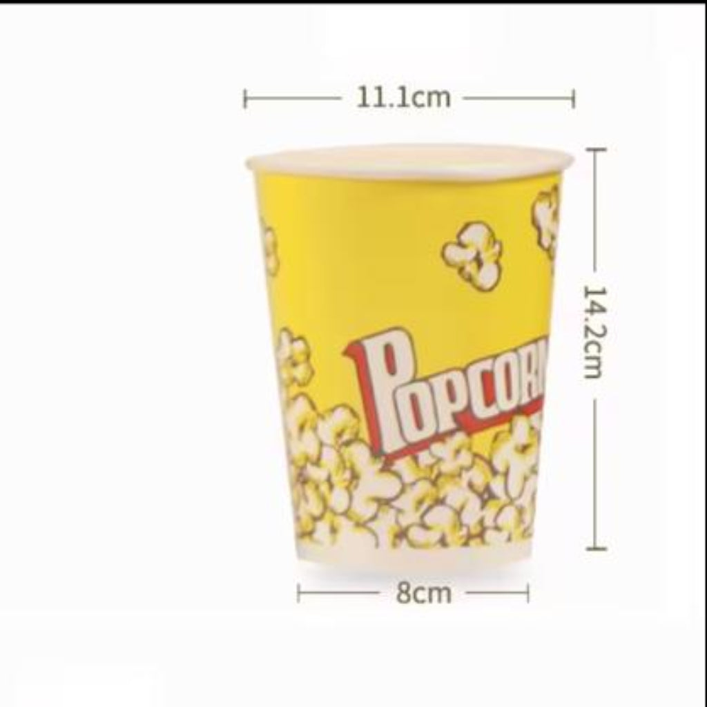 Popcorn Cups – 12 Pcs Set.