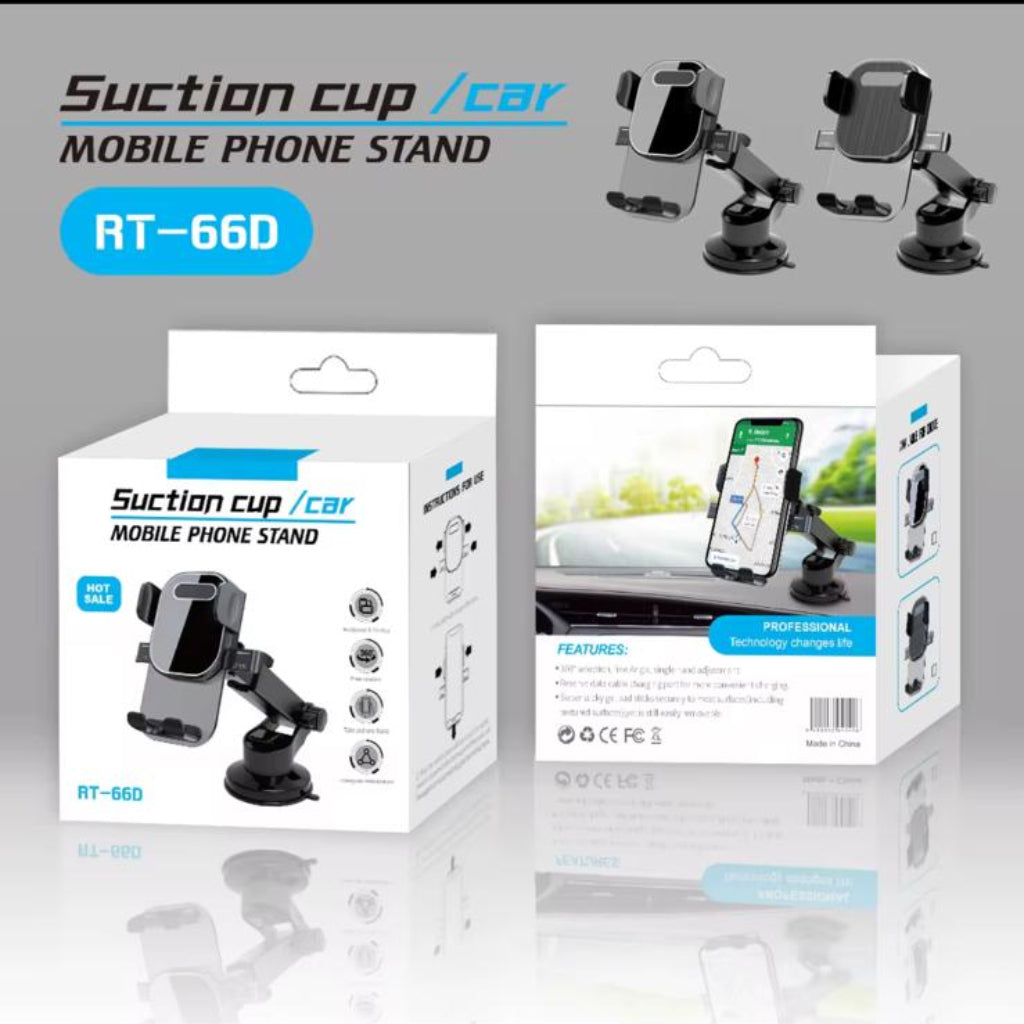 Car Mobile Holder – Universal Dashboard & Windshield Phone Mount