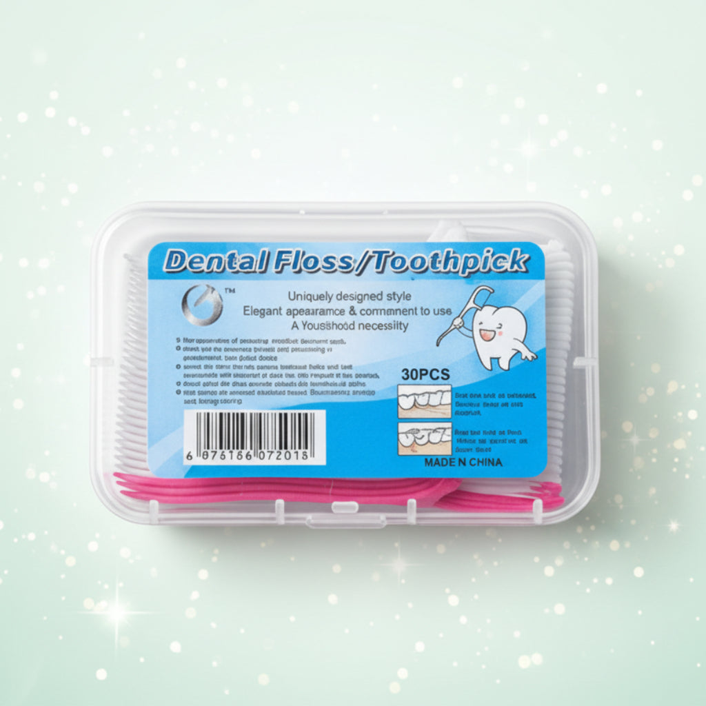 Dental Floss Picks Set 30 pcs set