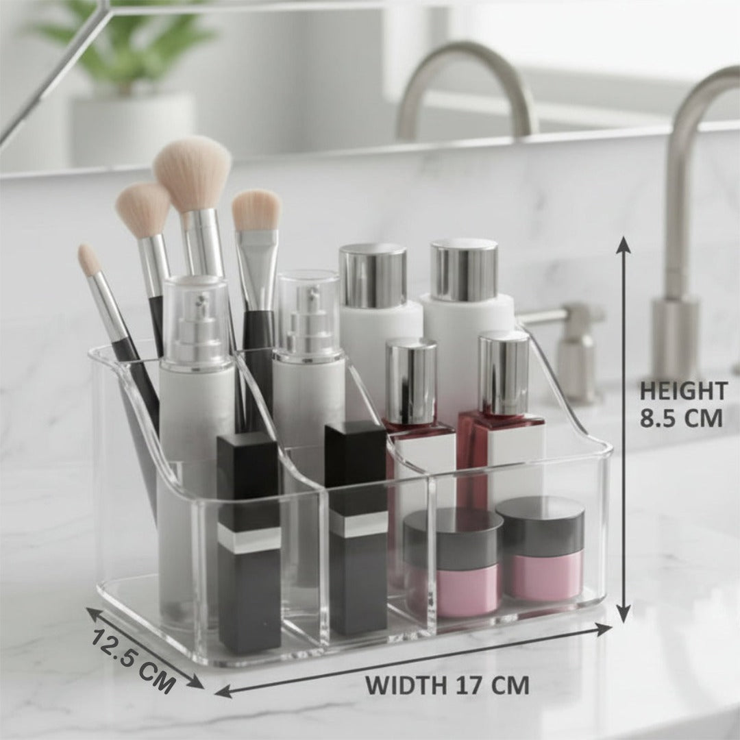 Makeup Lipstick & Eyebrow Storage Box – Cosmetic Organizer Case