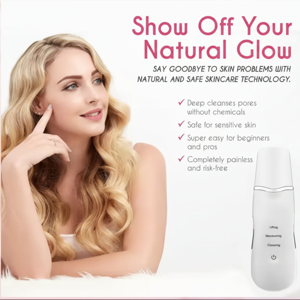 Vibrating Facial Skin Cleanser – Beauty Care Cleansing Gadget