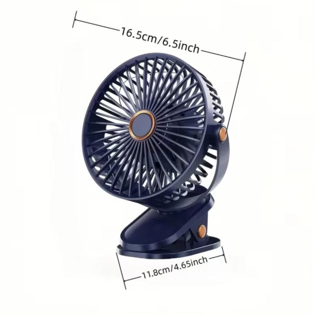 Portable USB Rechargeable Desktop Fan