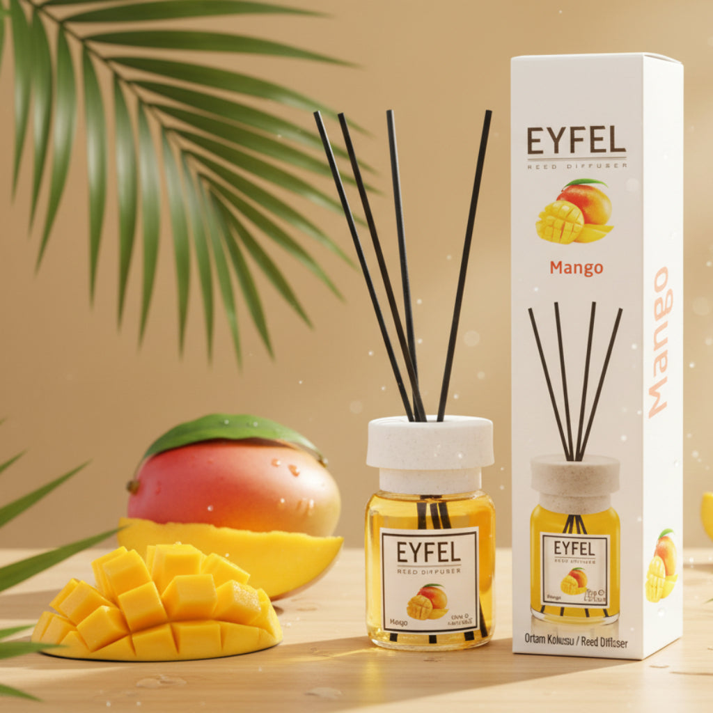 Eyfel Reed Diffuser – Mango Fragrance 120 ml