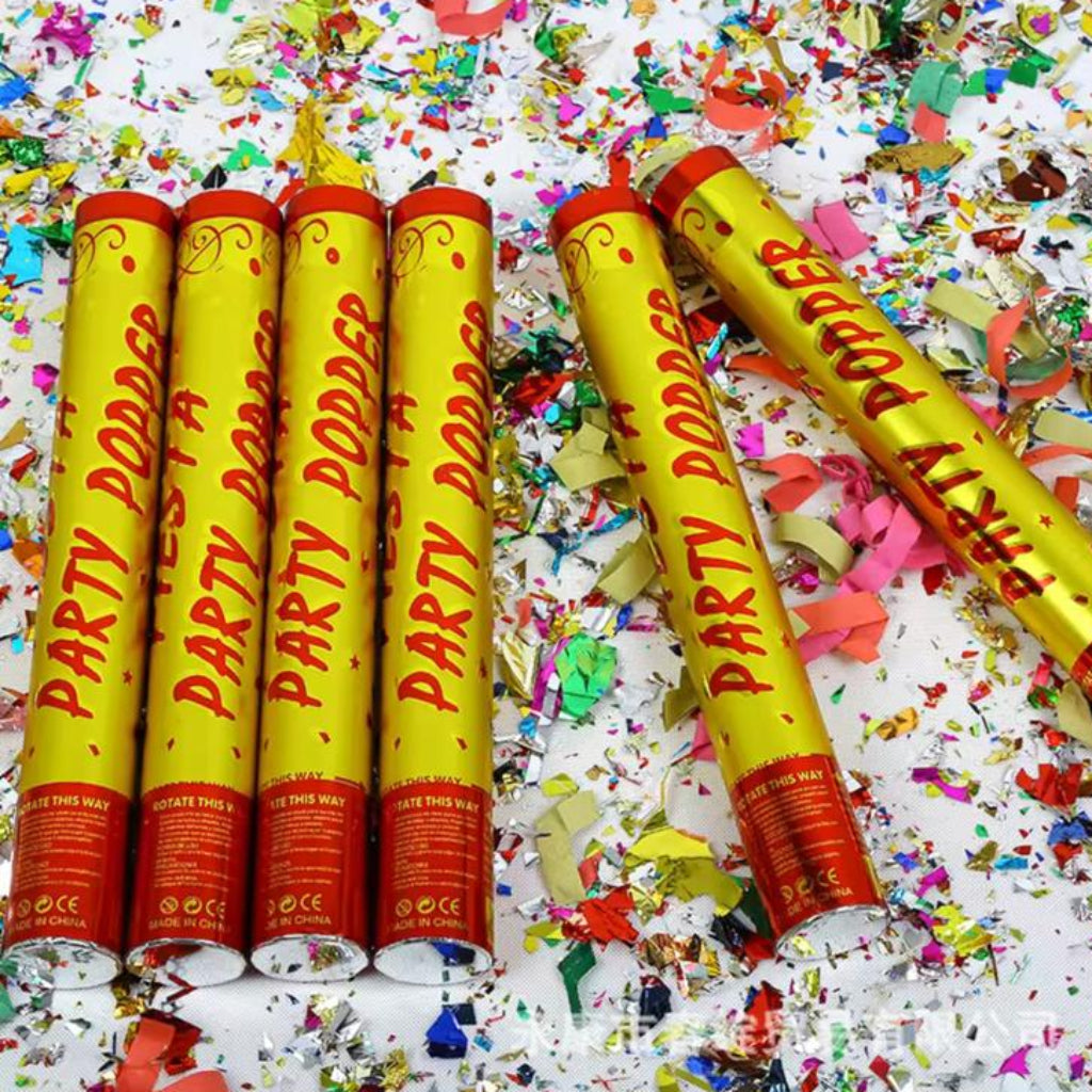 Party Popper Confetti Cannon Set