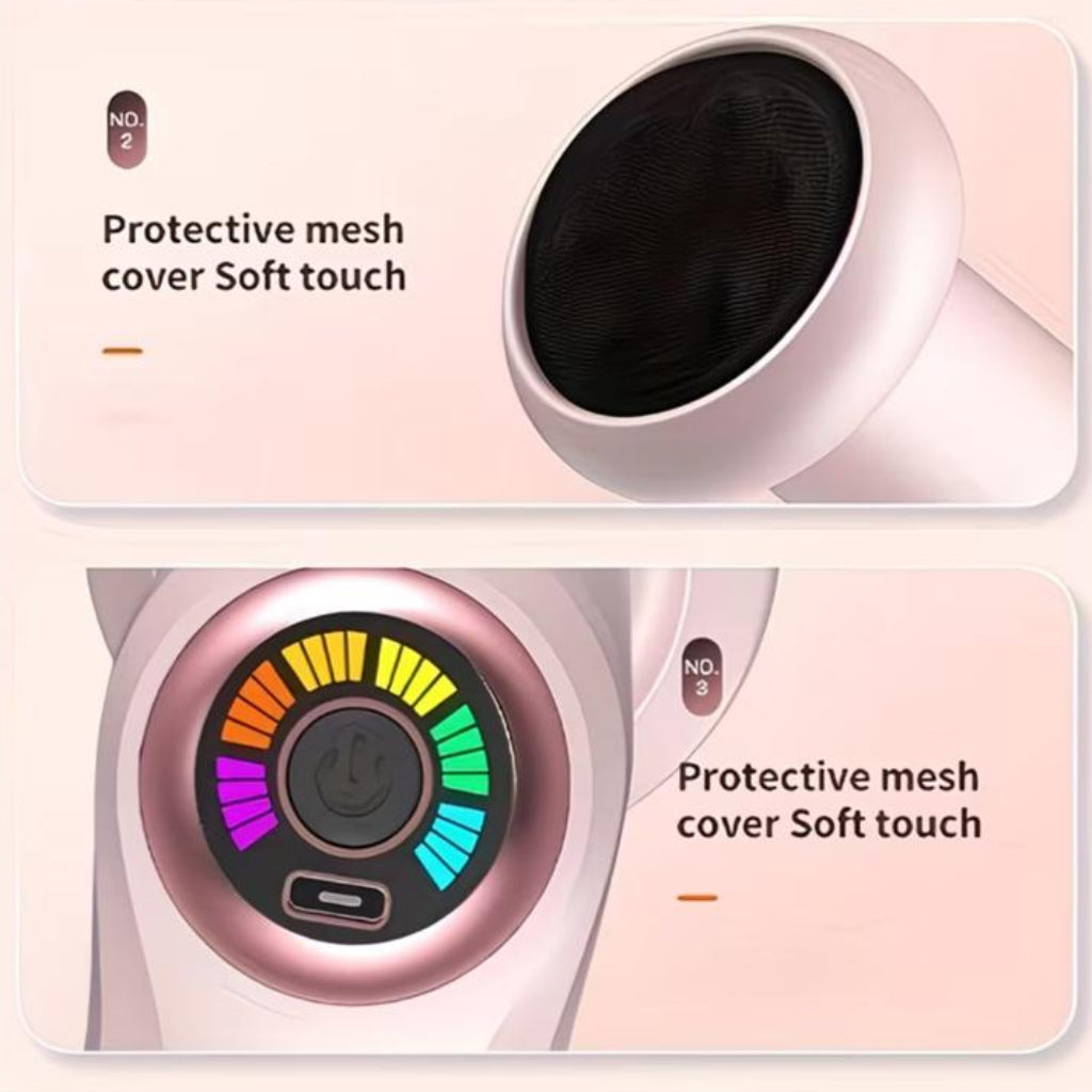 Electric Body Massager USB Rechargeable Handheld Waist, Abdomen & Leg Massager