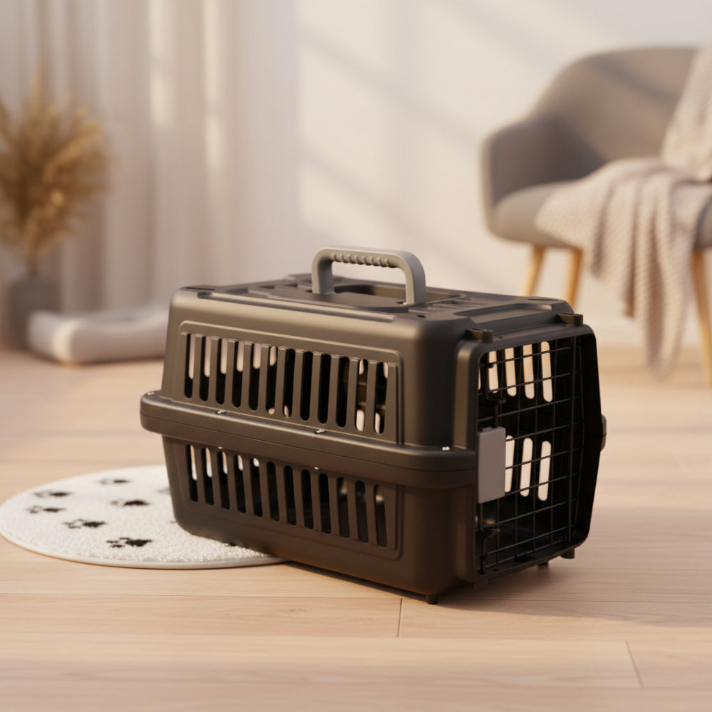 Pet Travel Carrier Cage for Small Dogs & Cats