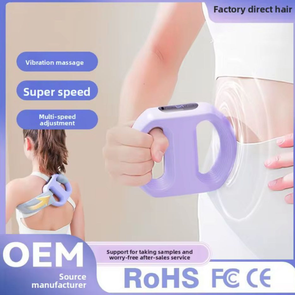 Body Back Deep Tissue Vibration Massager – Mini Fascial Muscle Relaxation & Yoga Massage Device