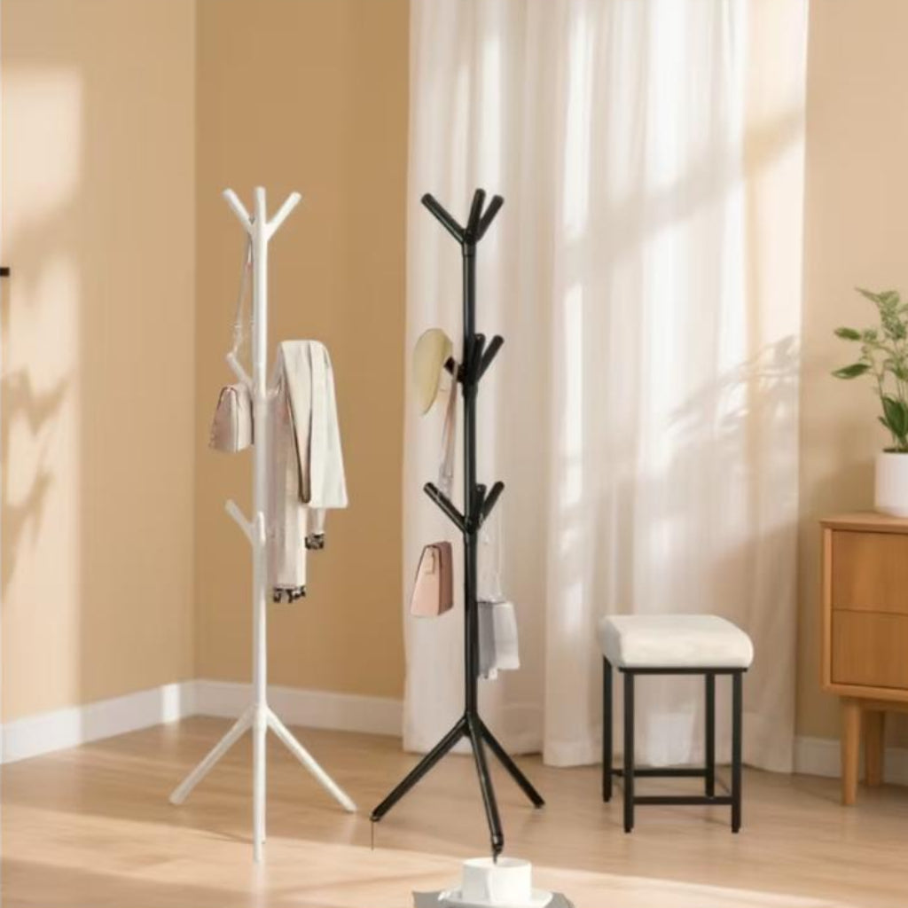 Standing Clothes Rack – Modern Space-Saving Garment Organizer for Clothes, Bags & Accessories