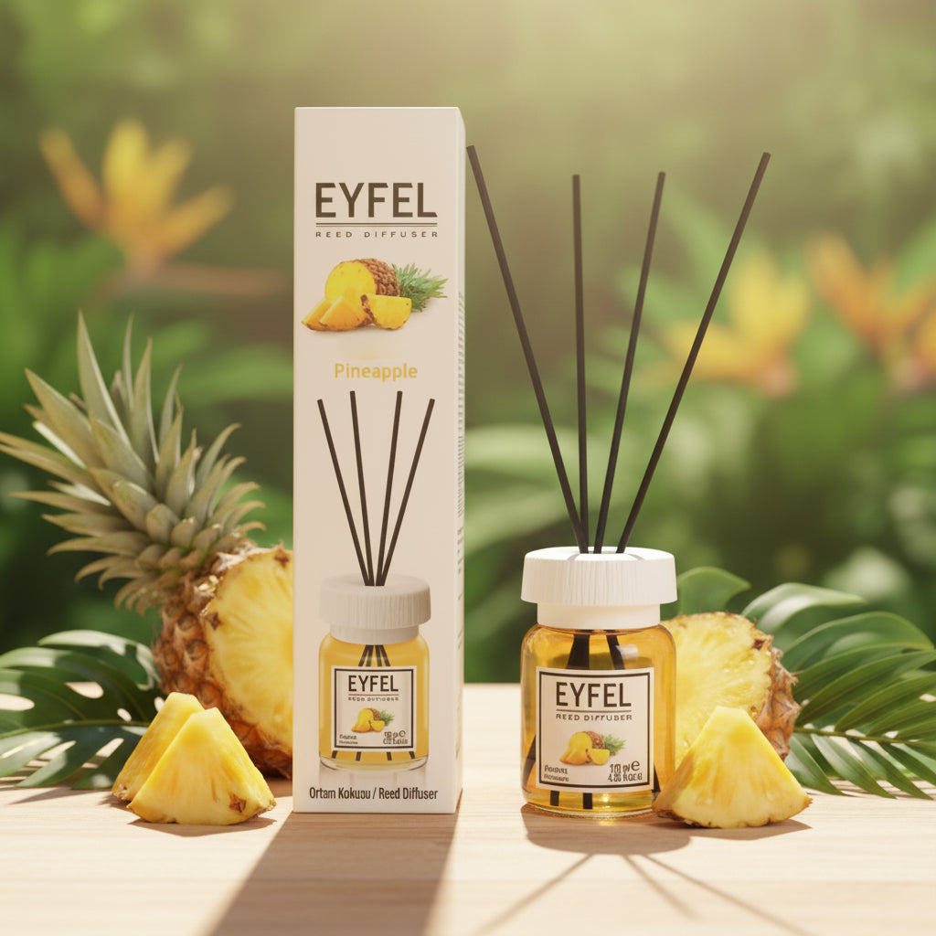 Eyfel Reed Diffuser – Pineapple Fragrance 120 ml