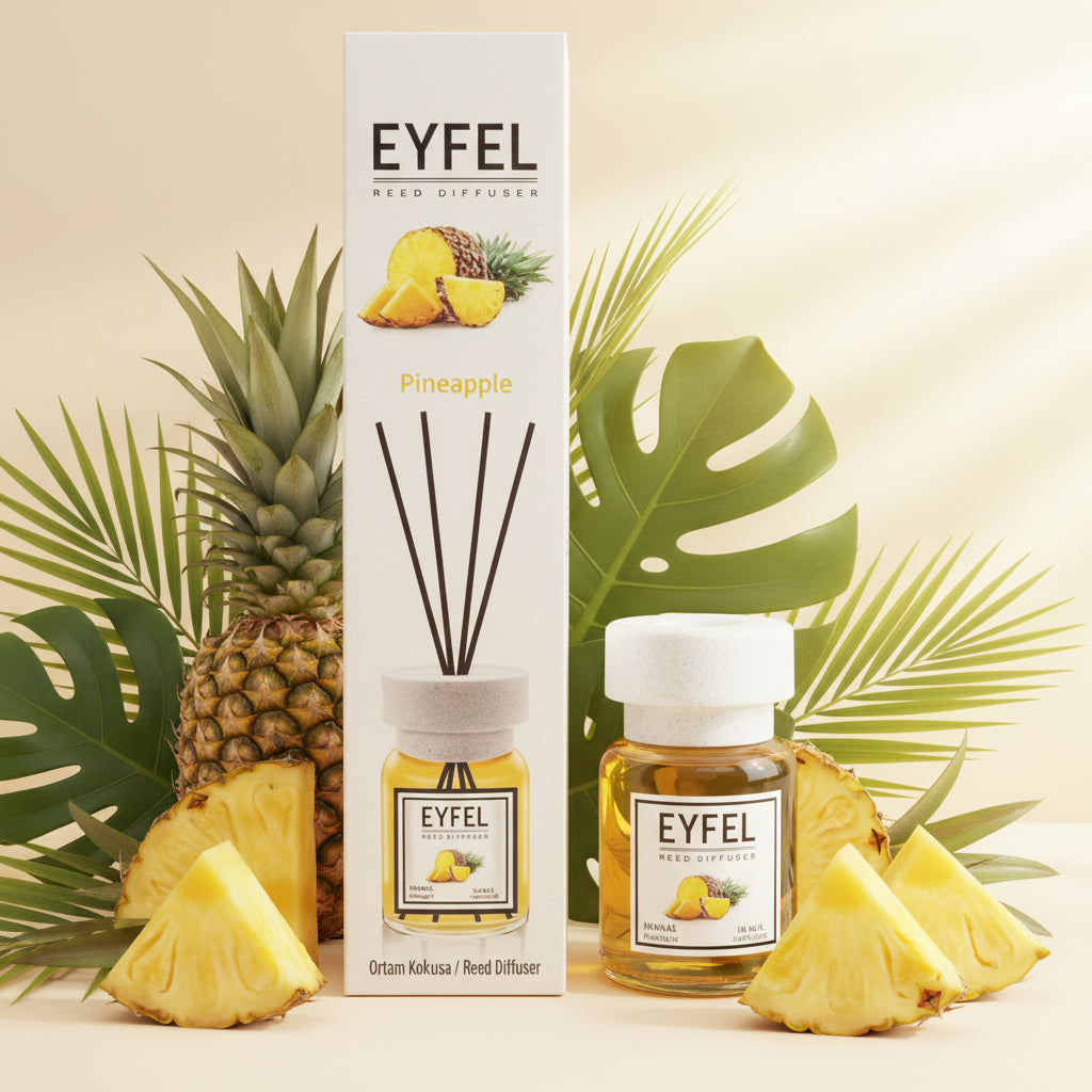 Eyfel Reed Diffuser – Pineapple Fragrance 120 ml