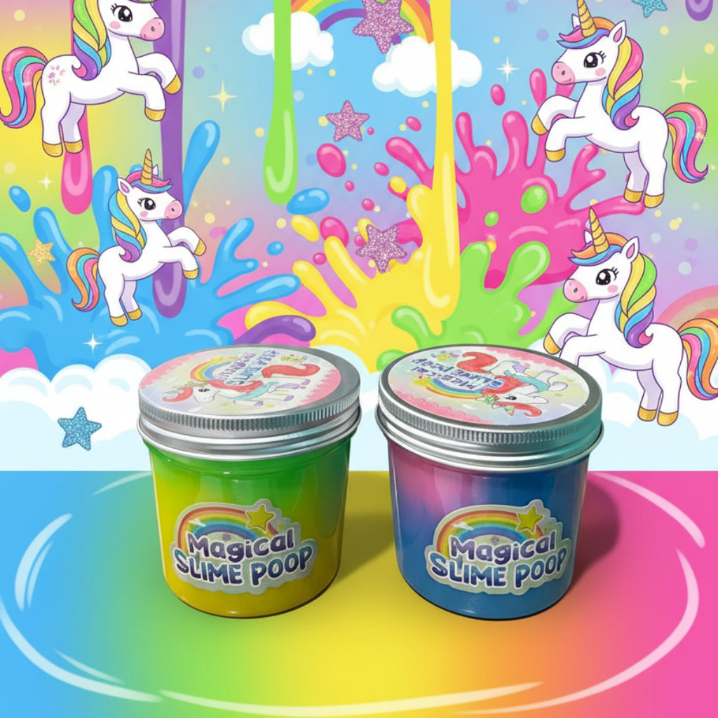 Slime – Colorful Sparkling Stretchy Toy for Kids