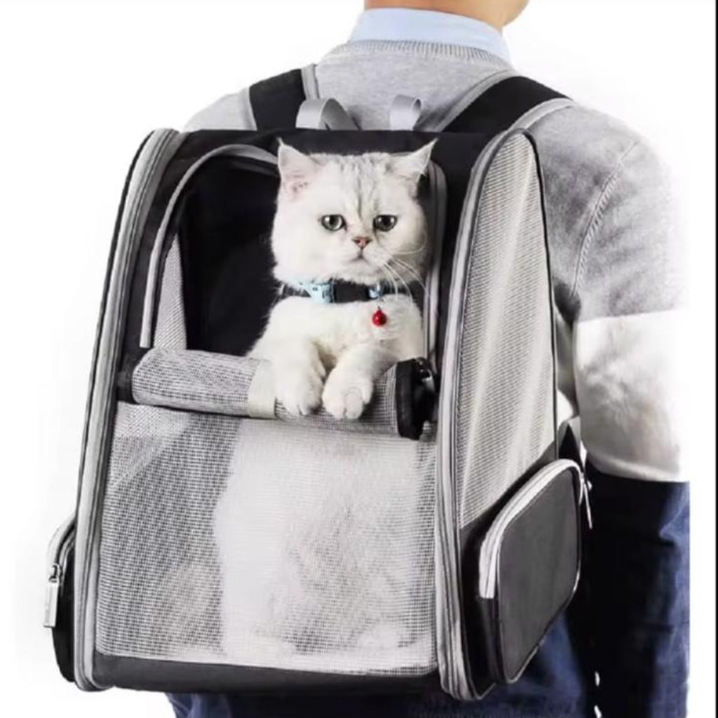 Cat Backpack Carrier Bag – Portable Travel Backpack for Cats and Small Pets
