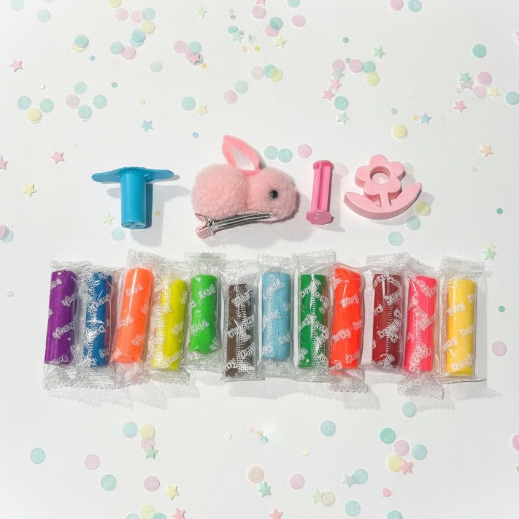 12 Colors Modeling Clay Set – Soft DIY Creative Clay for Kids