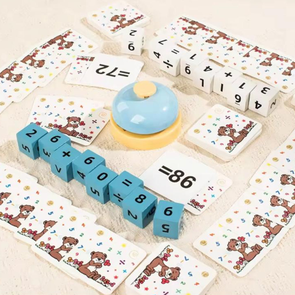 Children's Math Operation Blocks – Logical Thinking & Number Learning Educational Toy