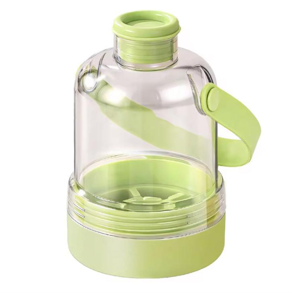 2-in-1 Ice Maker Cup – Portable Ice Tray & Water Bottle with One-Touch Ice Release