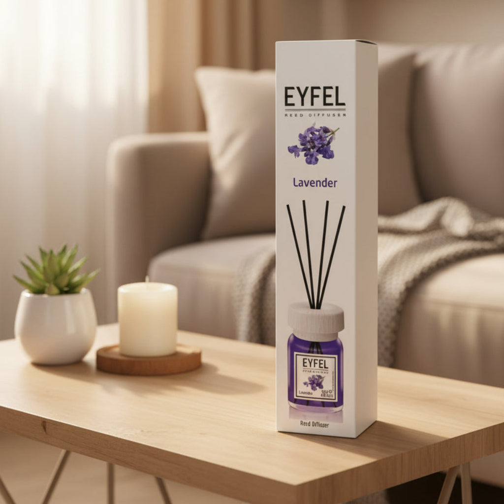 Eyfel Reed Diffuser – Lavender Fragrance 120 ml
