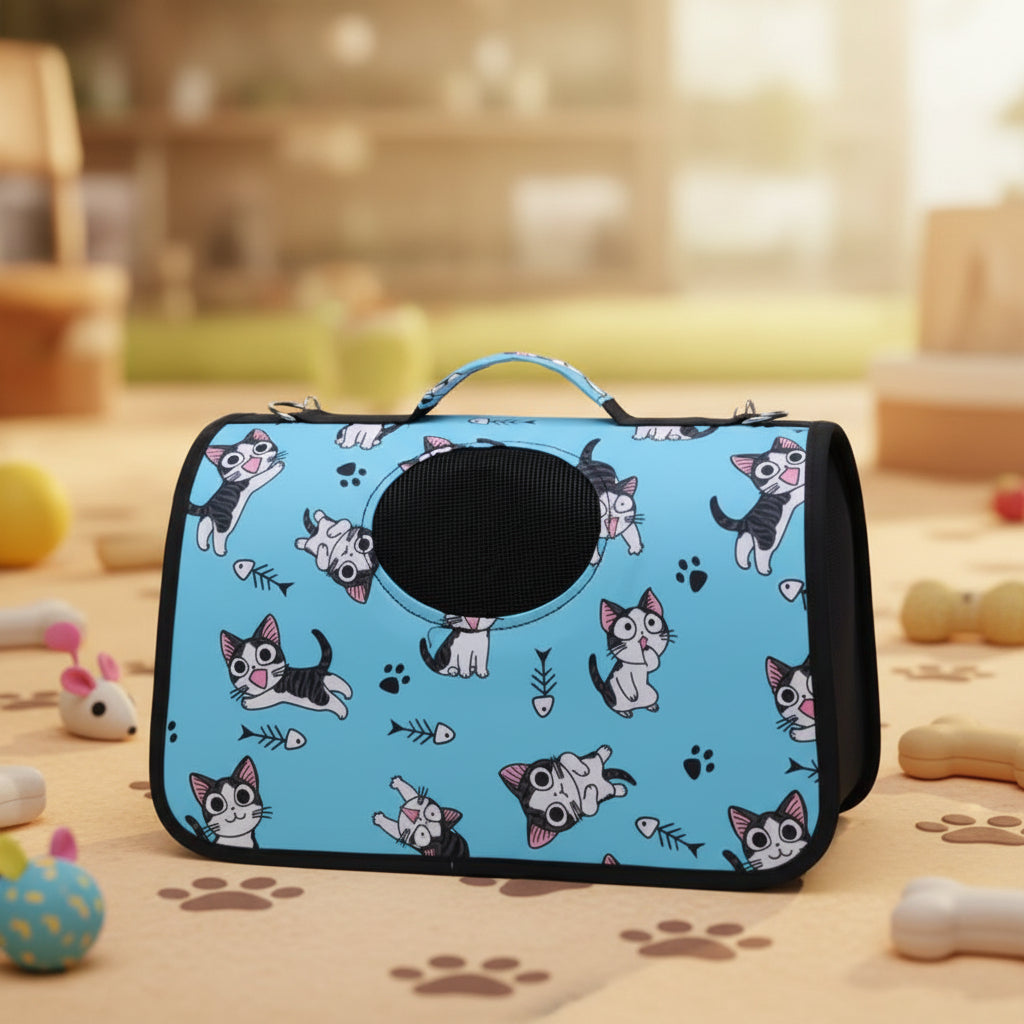 Pet Carrier Bag – Portable Travel Bag for Cats, Dogs & Small Pets