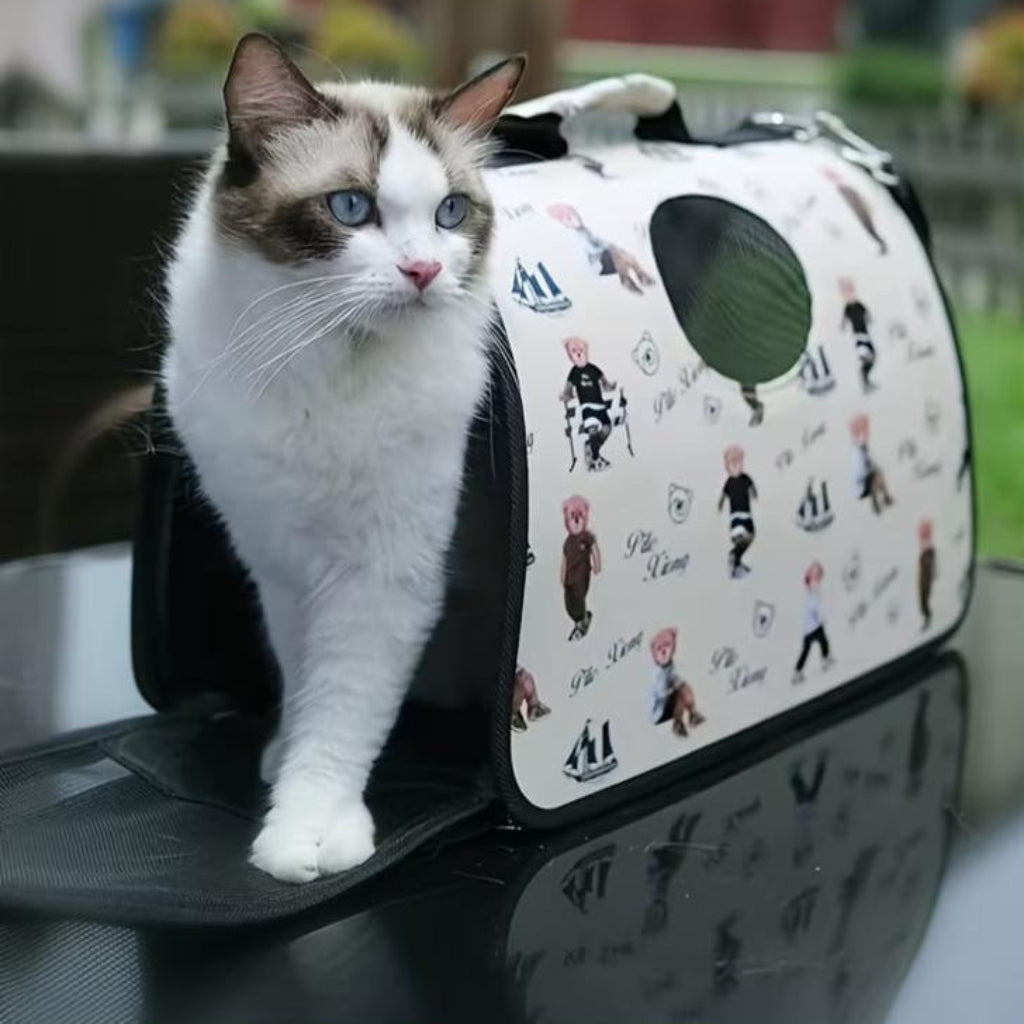 Pet Carrier Bag – Portable Travel Bag for Cats, Dogs & Small Pets