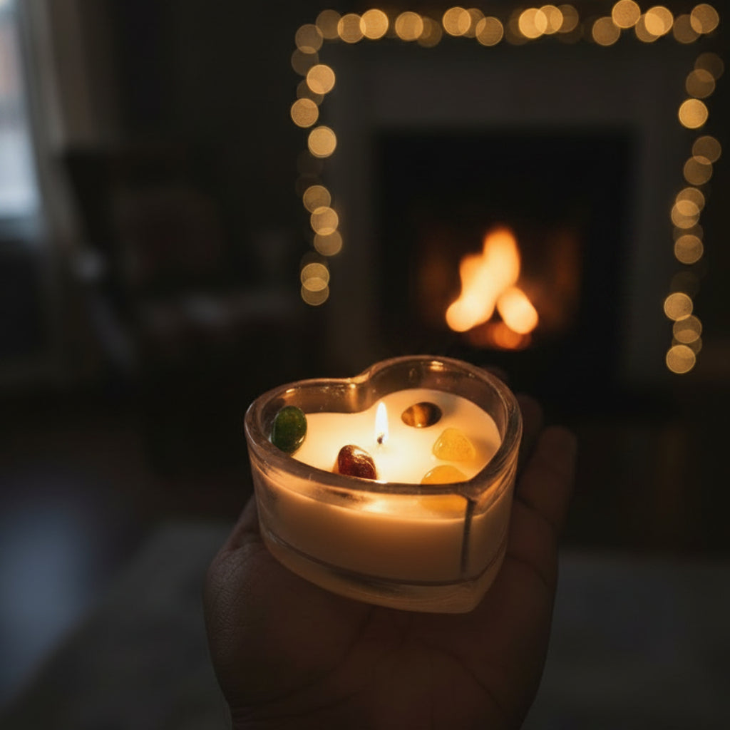 Glass Candle – Fragrant Aromatherapy Candle for Home Décor