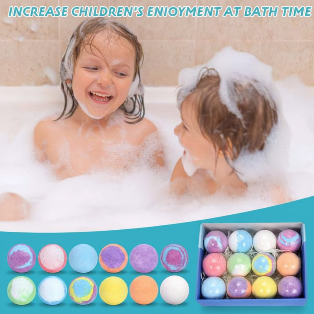 Fruity Bath Bomb – 1 PCS Gift Organic Essential Oil Aromatherapy Fizzy Bubble Bath Bomb