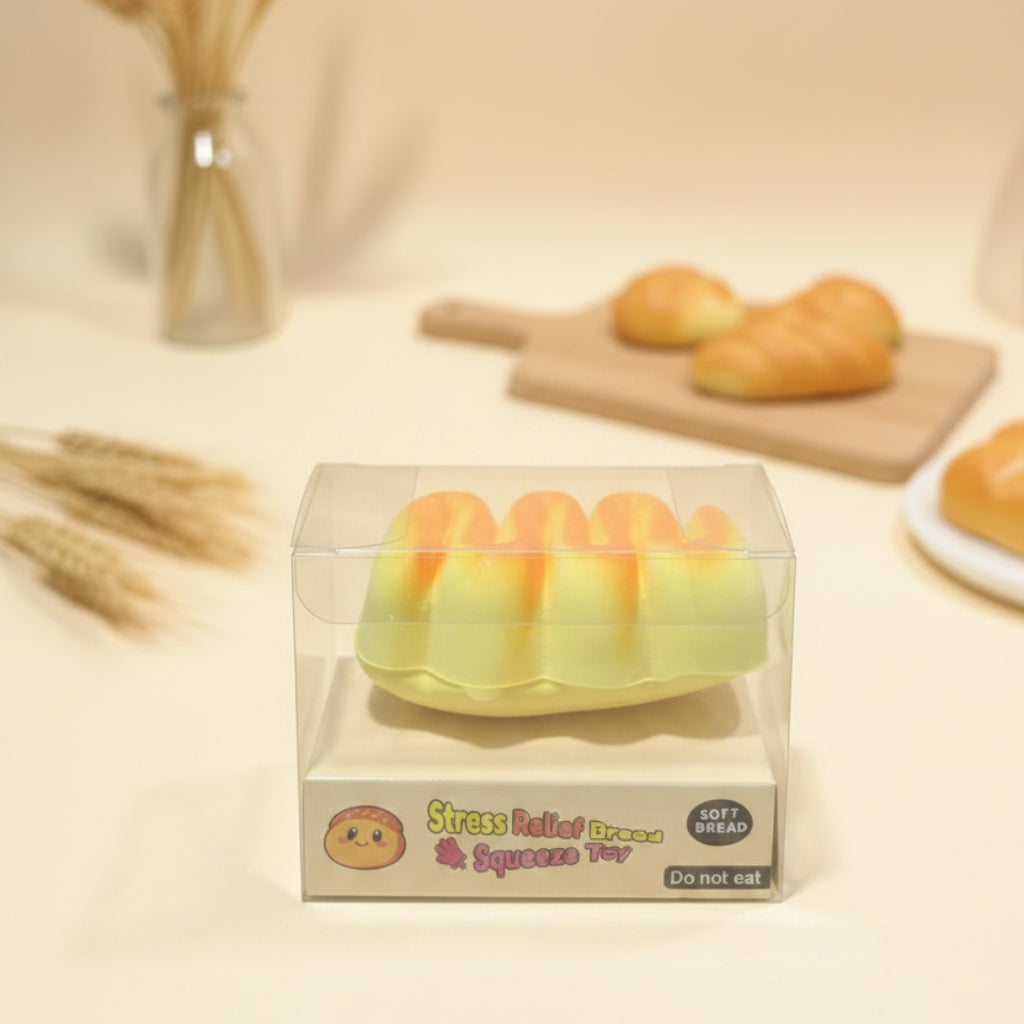 Stress Relief Bread Squeeze Toy