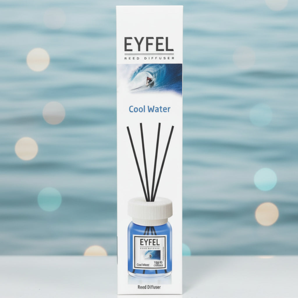 EYFEL Reed Diffuser – Melon & Cool Water Fragrance, 120 ml