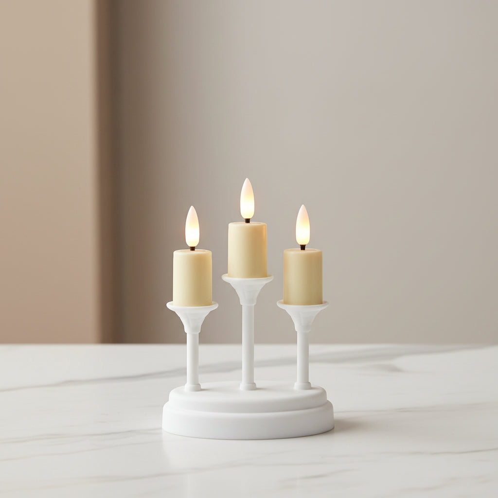 Battery-Operated LED Candle Light – Flameless Decorative Candle