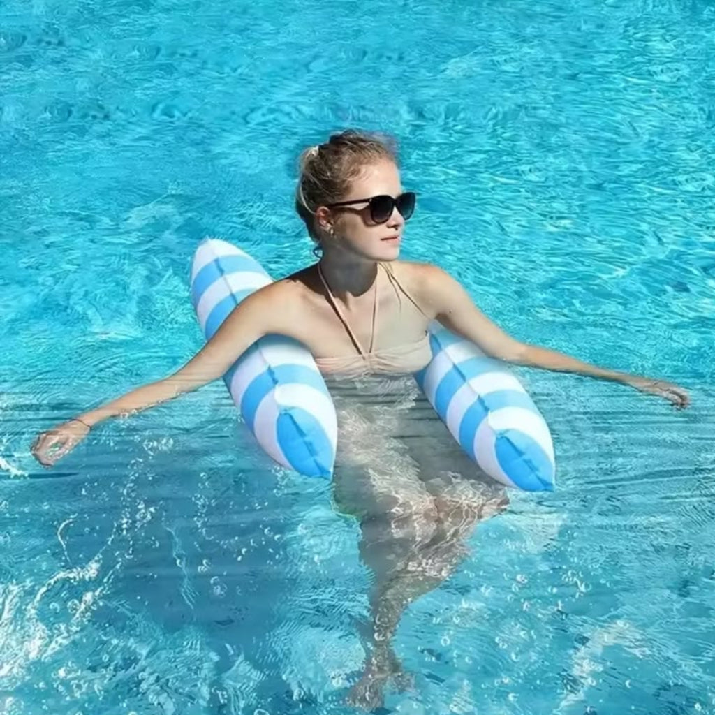Inflatable Pool Hammock Float – Multi-Purpose Floating Water Lounge Chair