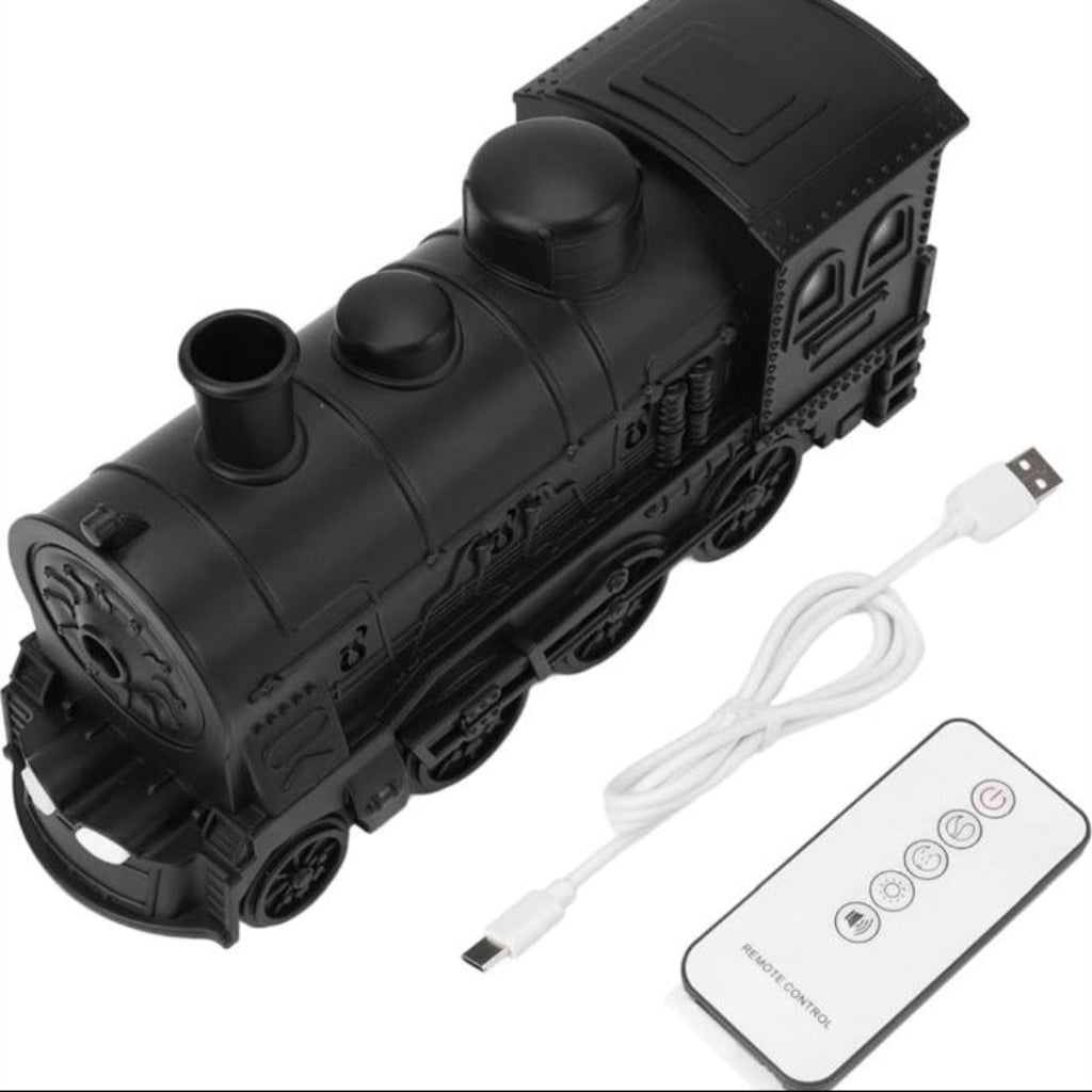 Train Aromatherapy Diffuser & Humidifier – Decorative Essential Oil Mist Maker for Home & Office
