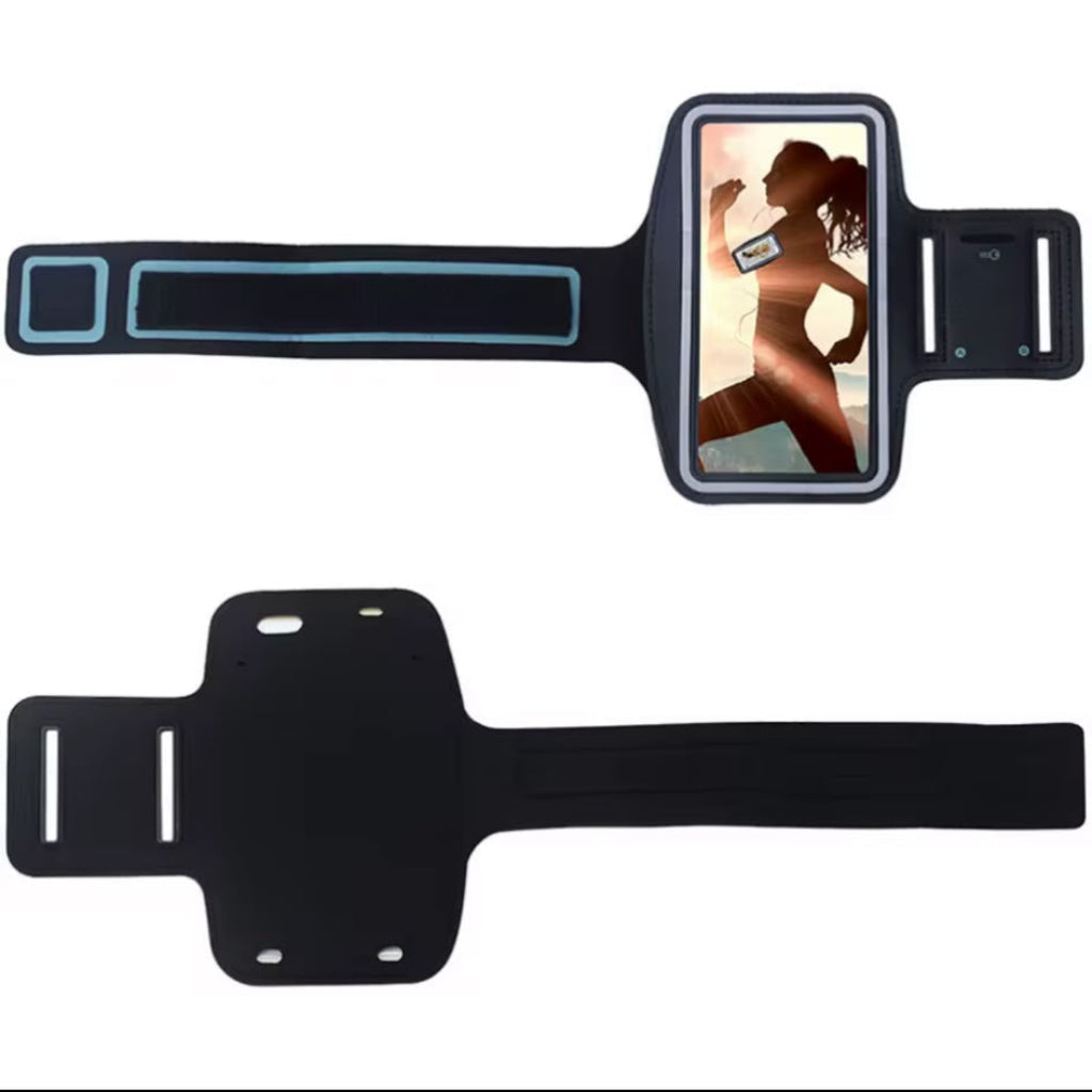 Sports Running Armband - Adjustable Phone Holder Pouch for Fitness, Running, and Cycling