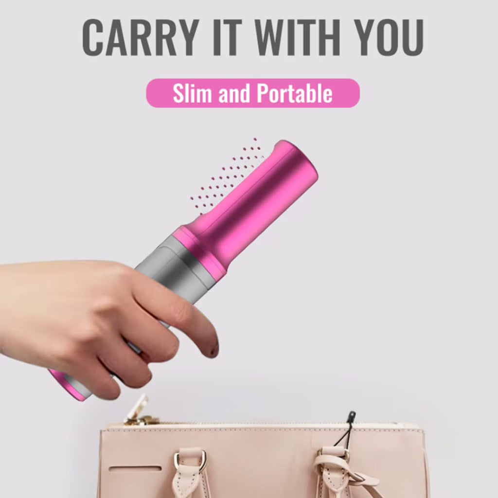 Bukhoon Portable Electric Hair & Clothing Incense Burner - Handheld Bakhoor Styler and Fragrance Diffuser