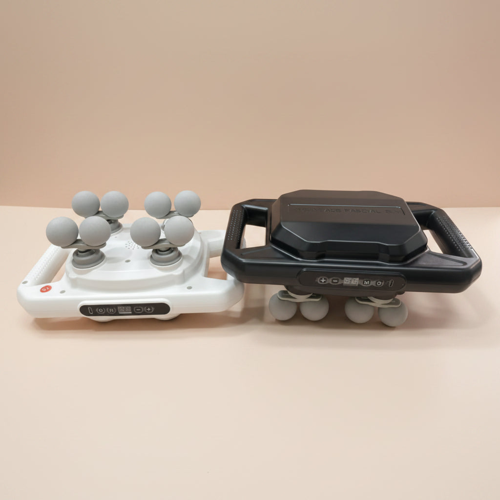 Multi-Heads Fascial Gun JBY-328 – Professional Deep Tissue Muscle Massager