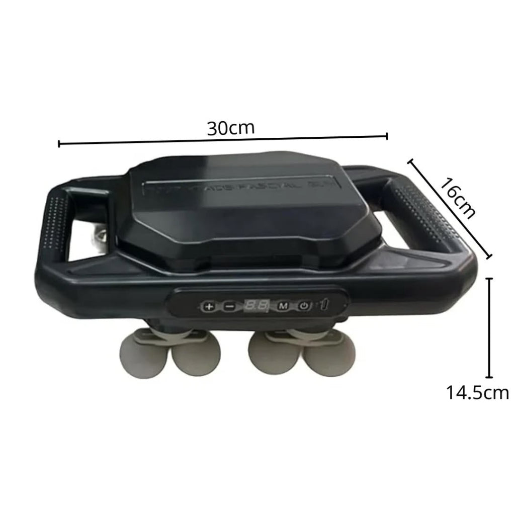 Multi-Heads Fascial Gun JBY-328 – Professional Deep Tissue Muscle Massager