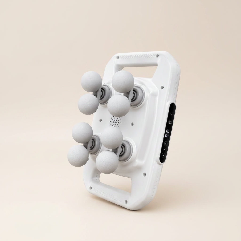 Multi-Heads Fascial Gun JBY-328 – Professional Deep Tissue Muscle Massager