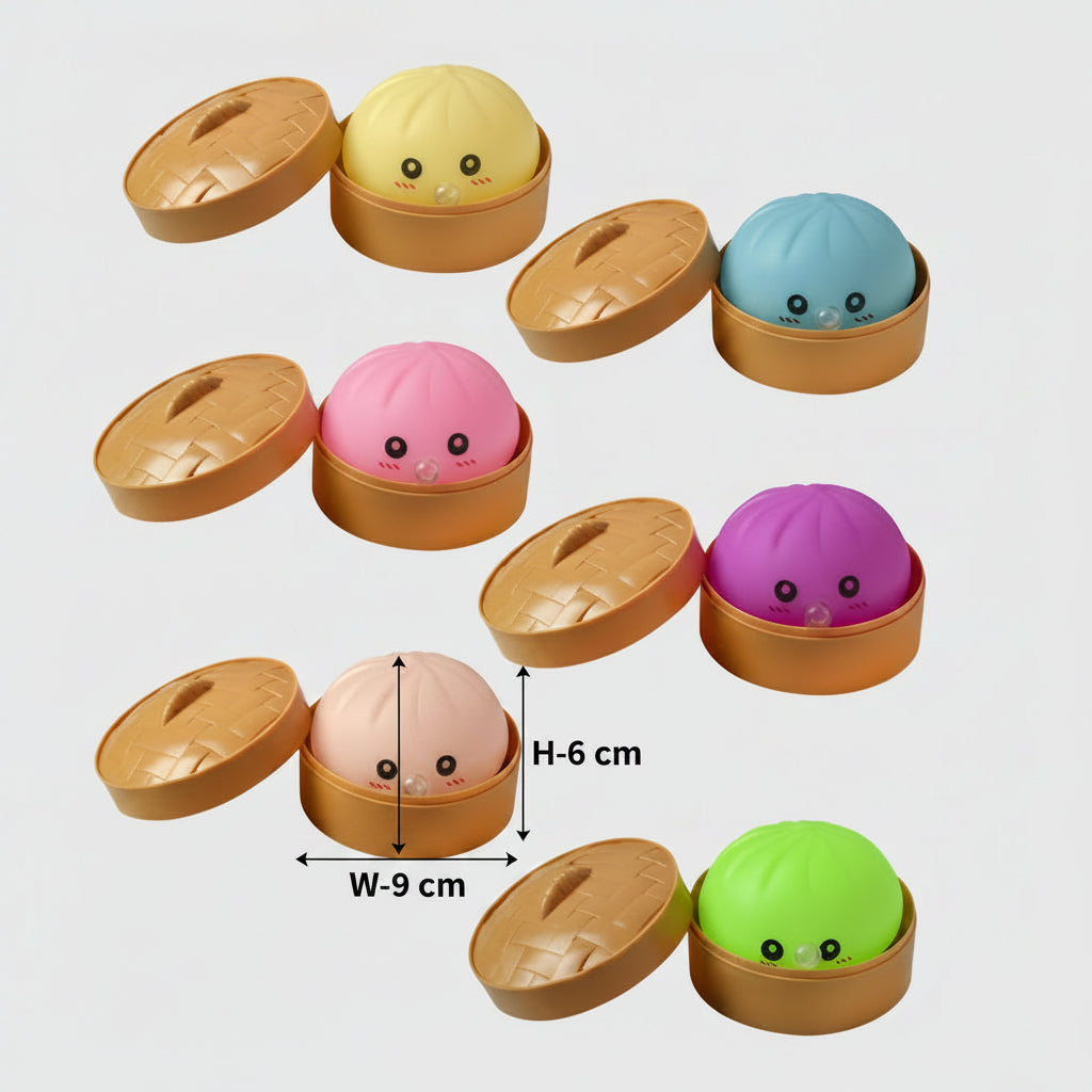 Bubble Dumpling Squeeze Toy – Soft Plastic Interactive Stress Relief Fidget Toy