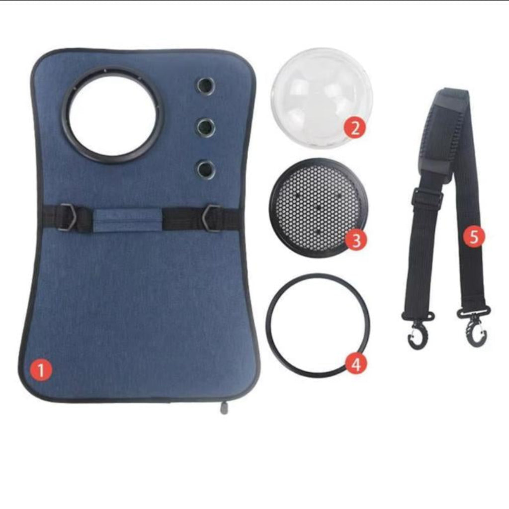 Portable Cat & Pet Carrier Bag with Transparent Bubble Window