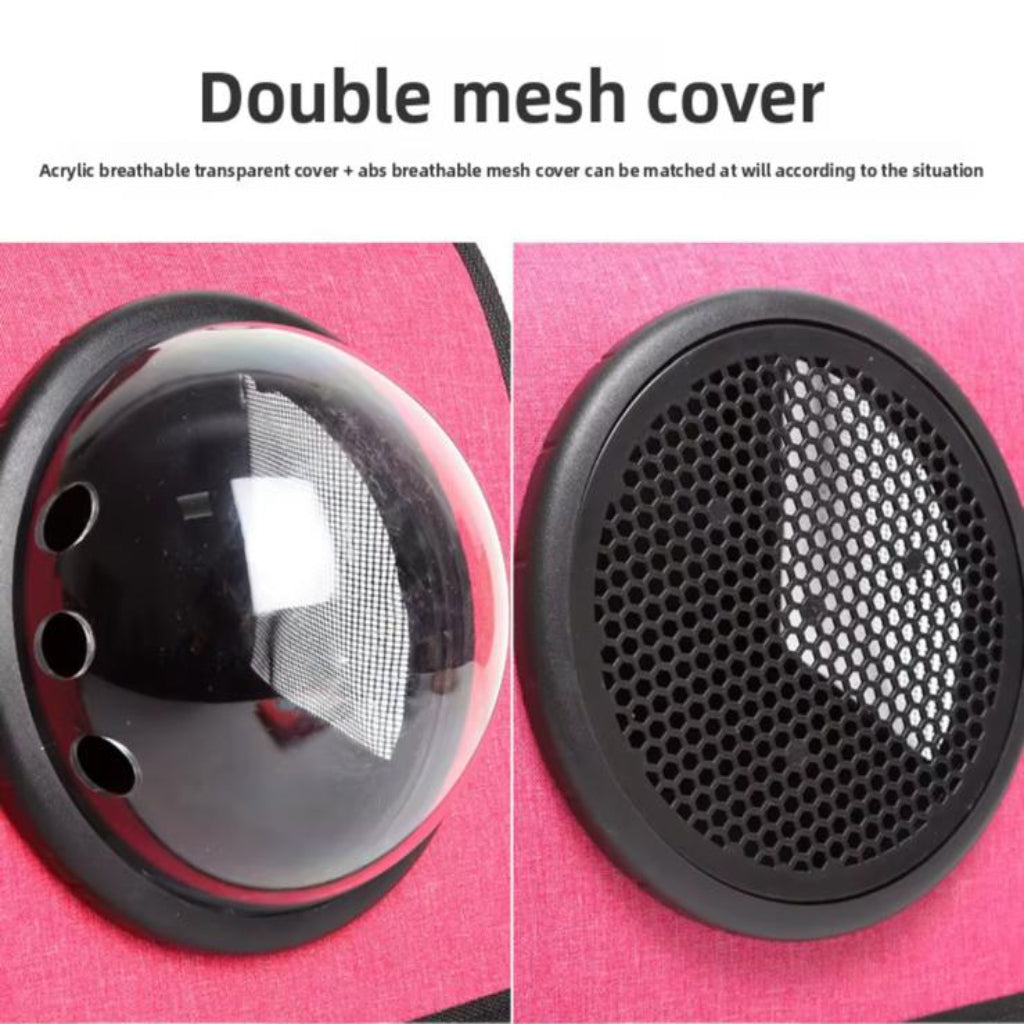 Portable Cat & Pet Carrier Bag with Transparent Bubble Window