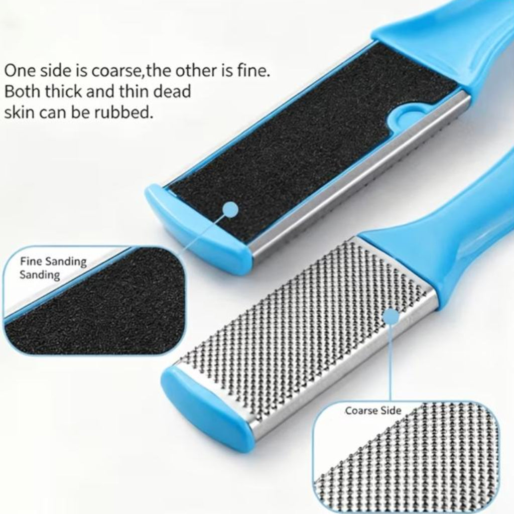 Double-Sided Foot File & Callus Remover – Professional Pedicure Rasp