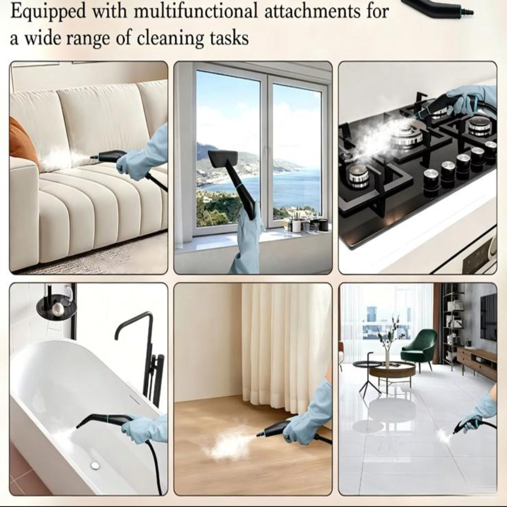 1500W Multi-Functional Portable Steam Cleaner – High-Temperature Steam Cleaning Machine