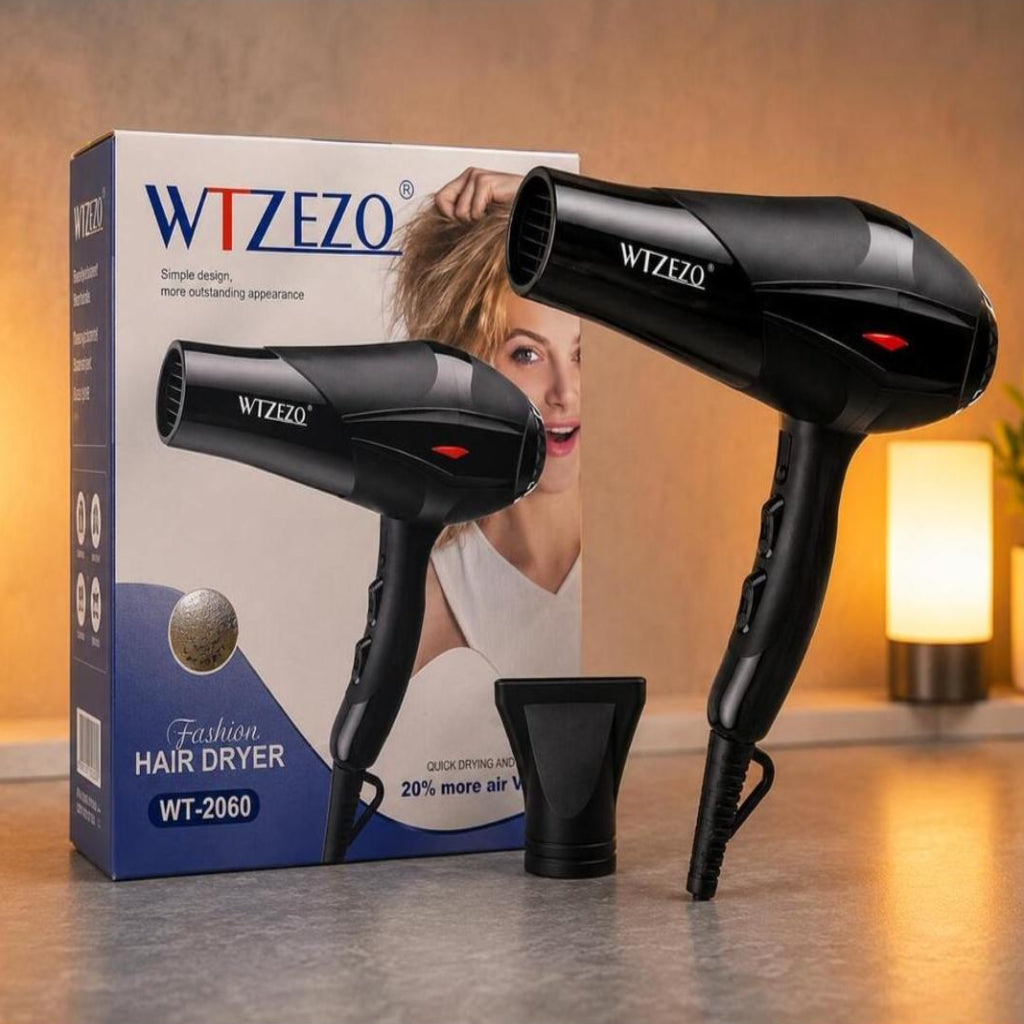 1250W Hair Dryer – Powerful & Portable Hair Styling Dryer