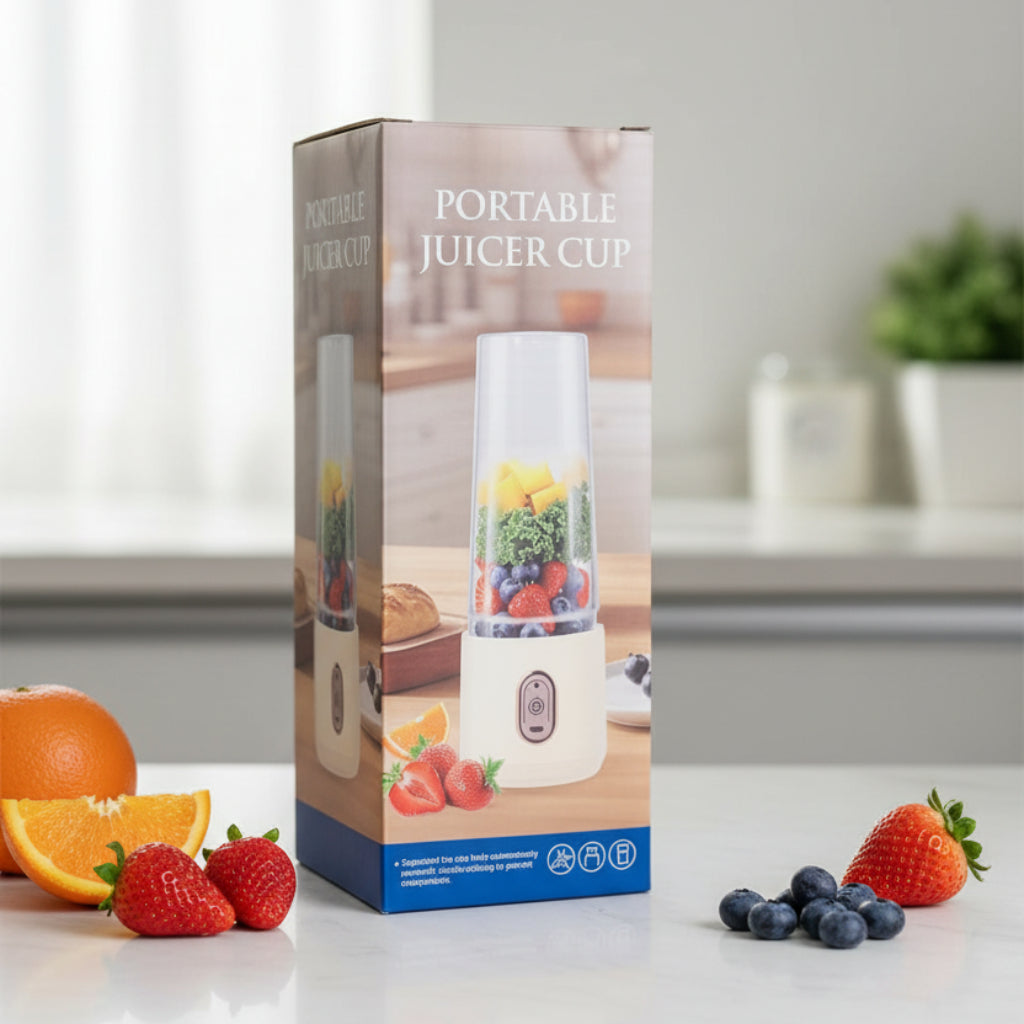 300ML Portable Juicer Cup – USB Rechargeable Personal Blender