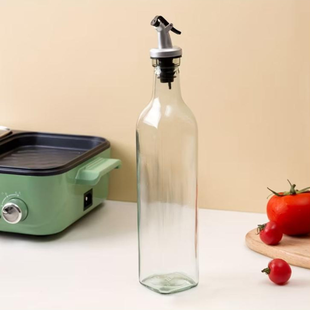 Glass Oil & Vinegar Dispenser Set