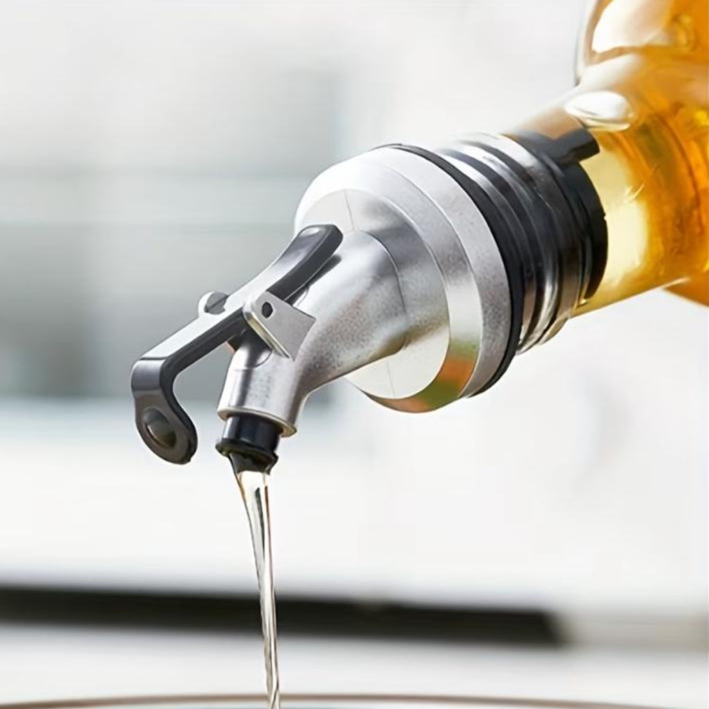 Glass Oil & Vinegar Dispenser Set