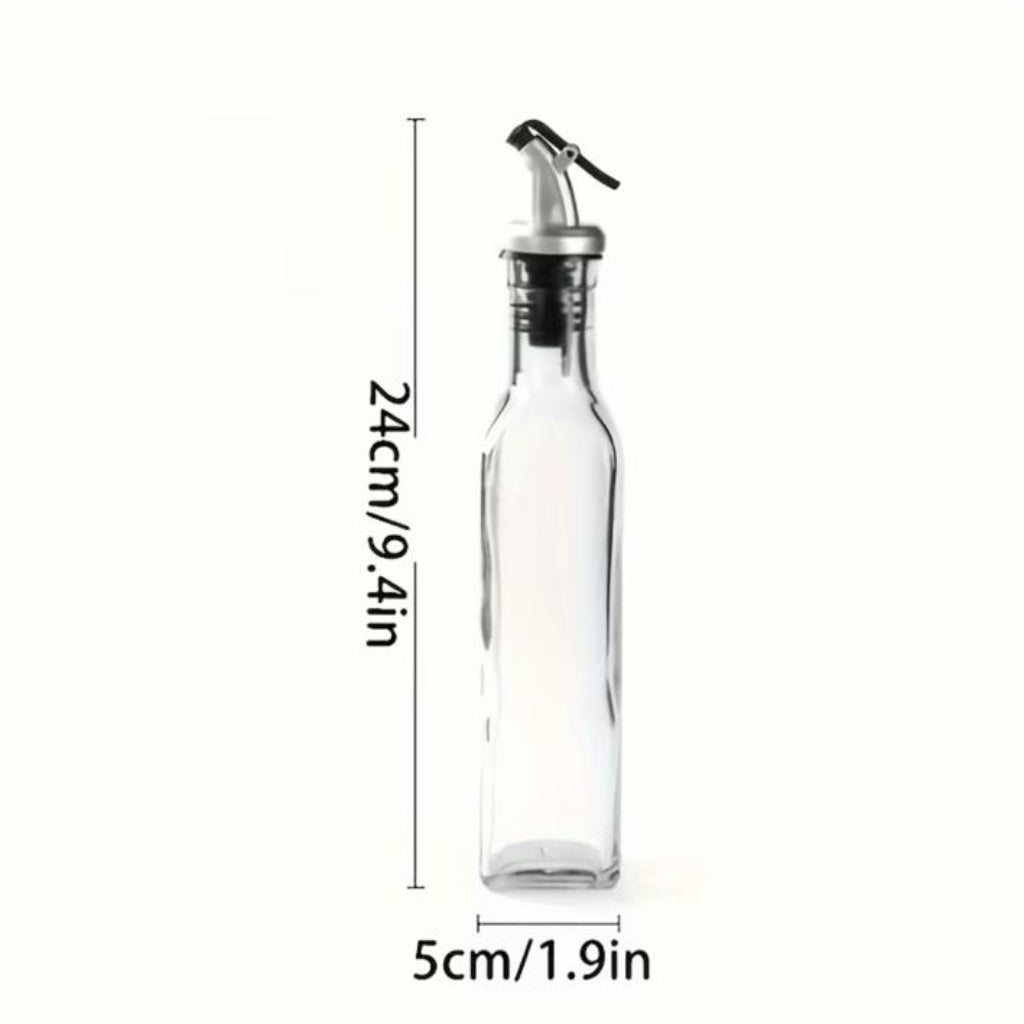 Glass Oil & Vinegar Dispenser Set