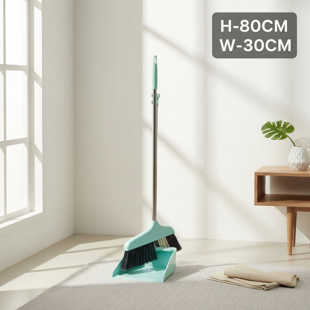 Broom & Dustpan Set – Random Color