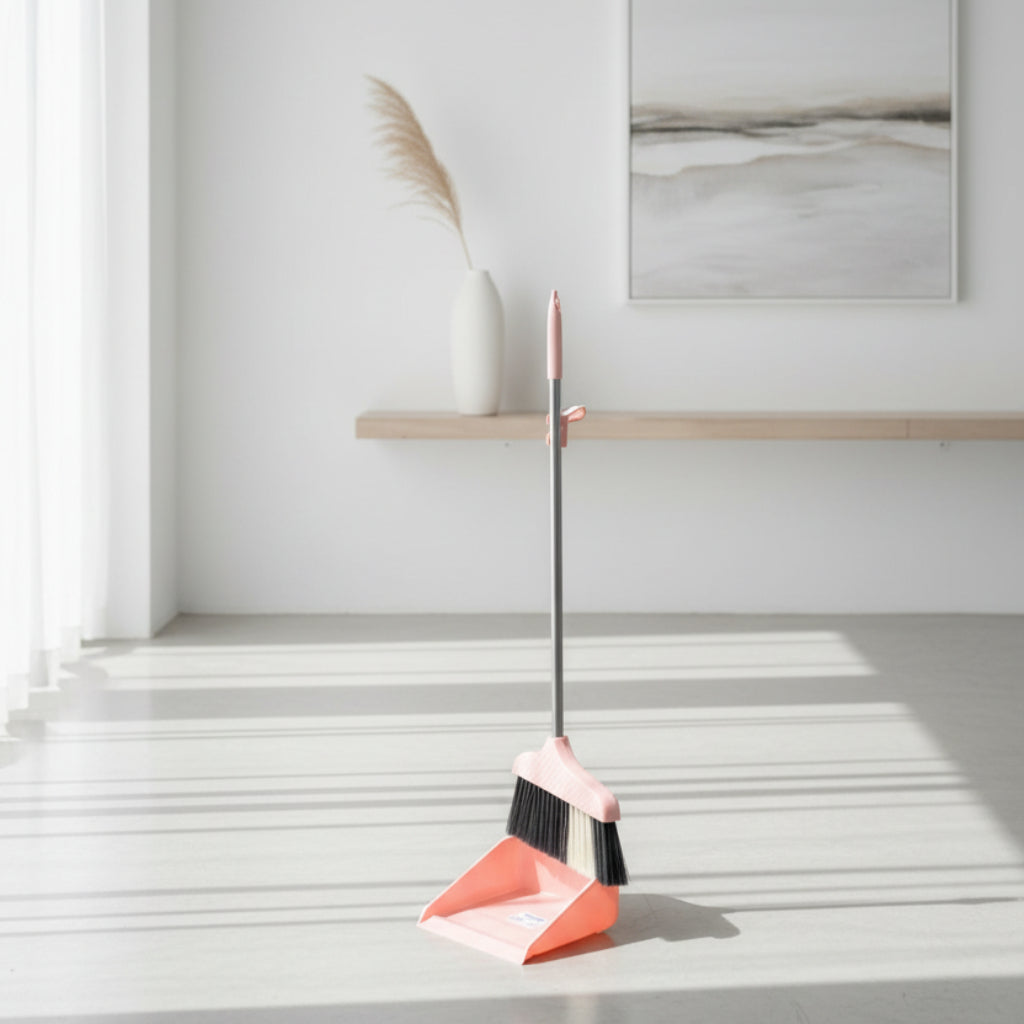 Broom & Dustpan Set – Random Color