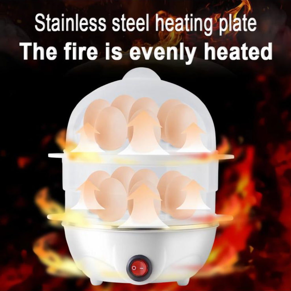 Double-Layer Electric Egg Steamer