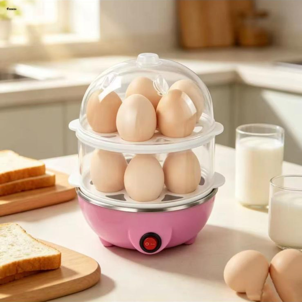 Double-Layer Electric Egg Steamer