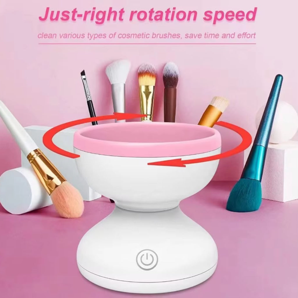 Automatic Electric Makeup Brush Cleaner – Quick & Easy Brush Cleaning