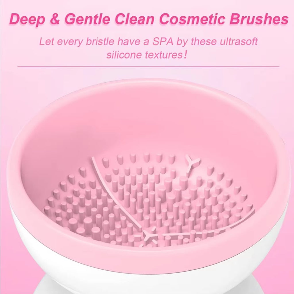 Automatic Electric Makeup Brush Cleaner – Quick & Easy Brush Cleaning